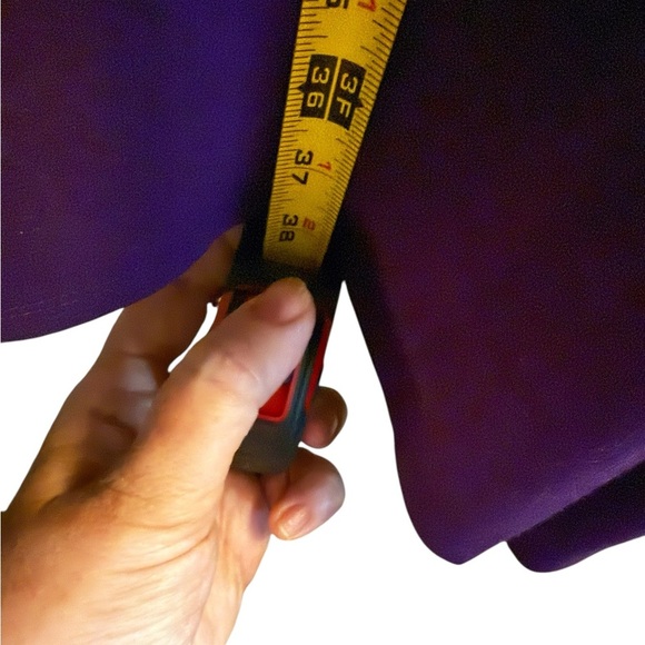 Linea Ponte by Louis Dell’Olio Purple Long Sleeve Dress – Size Large - Picture 5 of 7